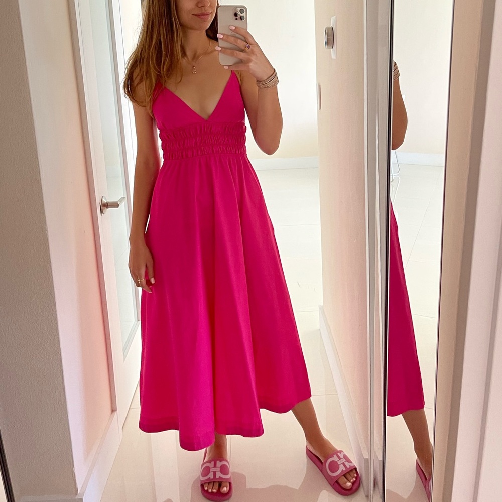 Zara Strappy Midi Dress